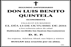 Luis Benito Quintela